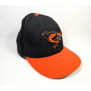 Vintage Baltimore Orioles Wool Hat Size 7 New Era‎ Diamond Collection 59/50 MLB